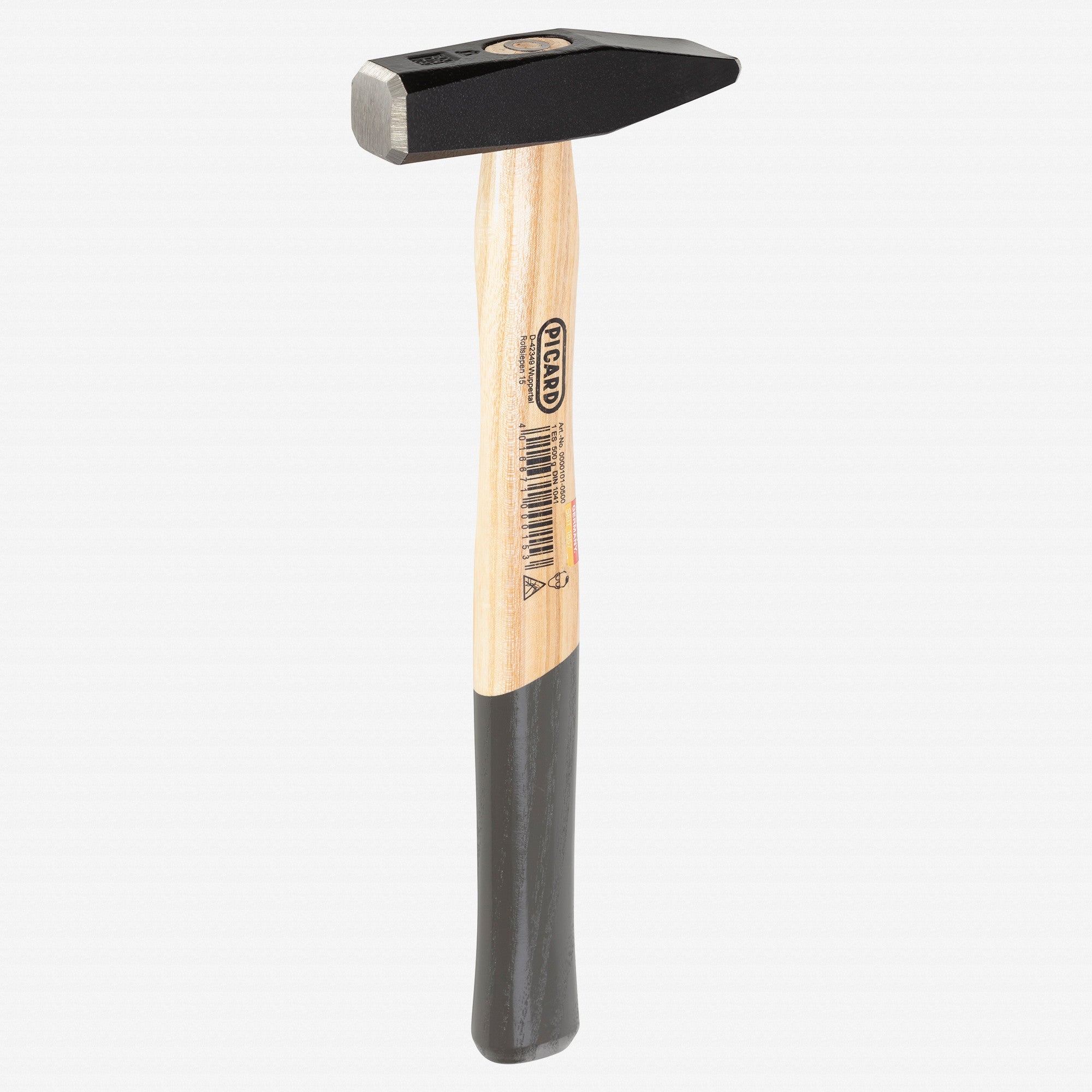 Picard 1 Square Face Riveting Hammer with Hickory Handle, 2000g
