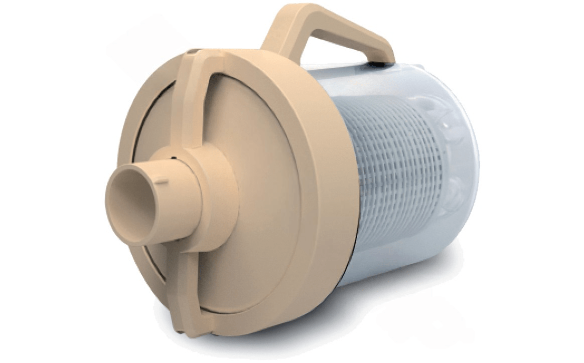 PoolStyle PS918 Tan Standard Leaf Canister with Basket for Automatic Pool Cleaner