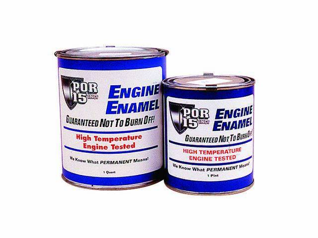POR-15 Engine Enamel, Chevrolet Orange, quart
