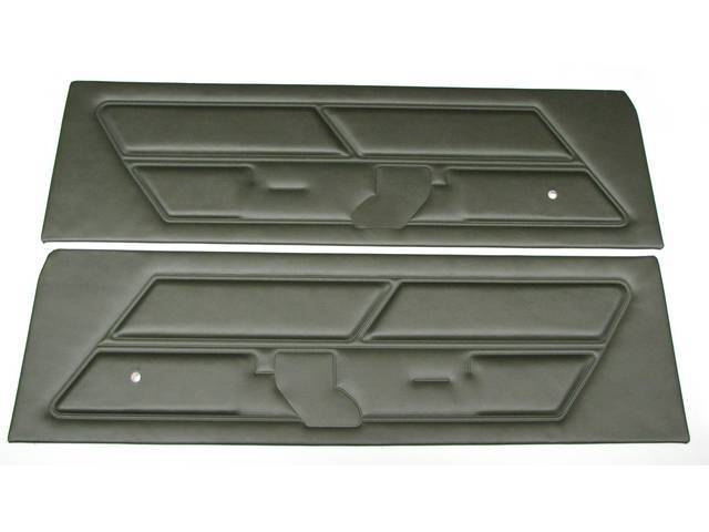 Door Panels, Standard, Medium Ivy Green