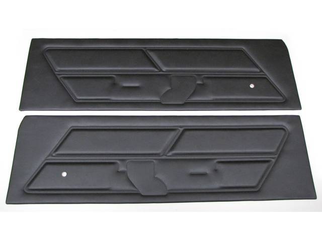 Door Panels, Standard, Black