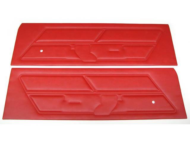 Door Panels, Standard, Vermilion (Red)