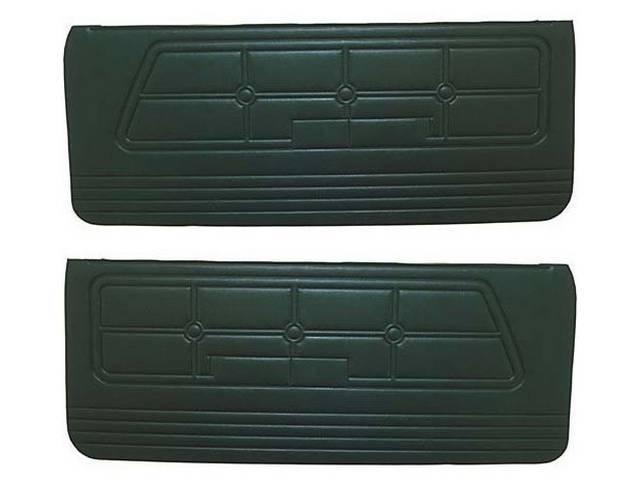 Door Panels, Standard, Green