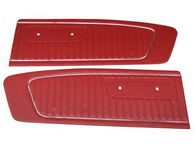 Door Panels, Standard, Bright Red