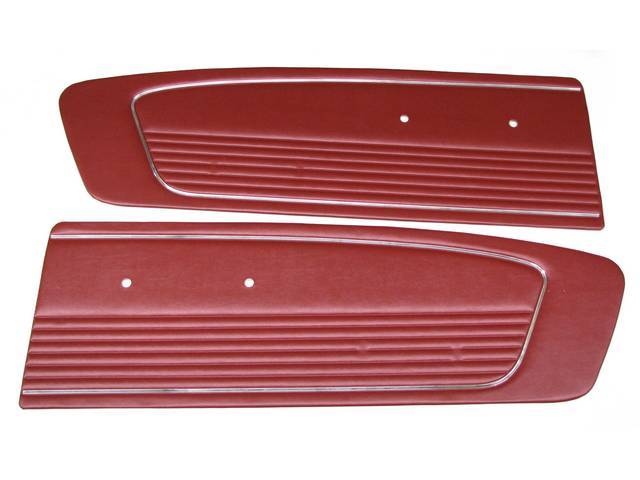 Door Panels, Standard, Red
