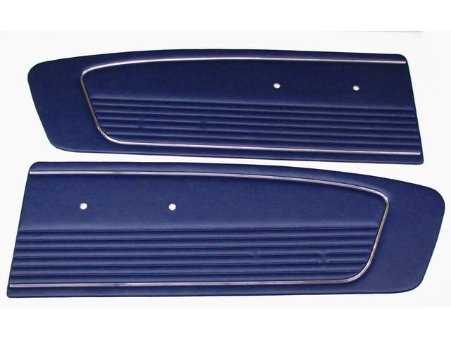 Door Panels, Standard, Blue