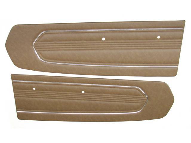 Door Panels, Standard, Saddle
