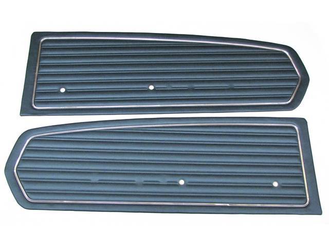 Door Panels, Standard, Aqua