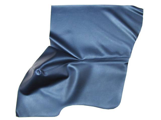 Quarter Trim Panel Upholstery, Medium Blue