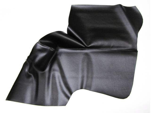 Quarter Trim Panel Upholstery, Black