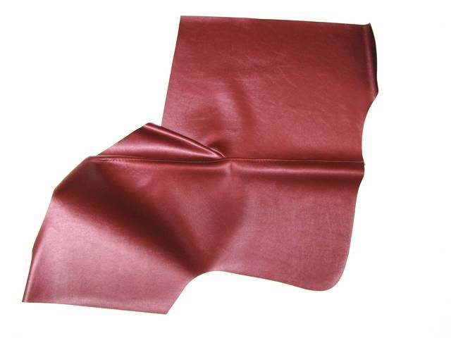 Quarter Trim Panel Upholstery, Red