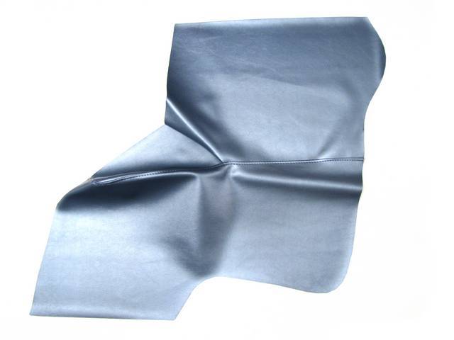 Quarter Trim Panel Upholstery, Light Blue