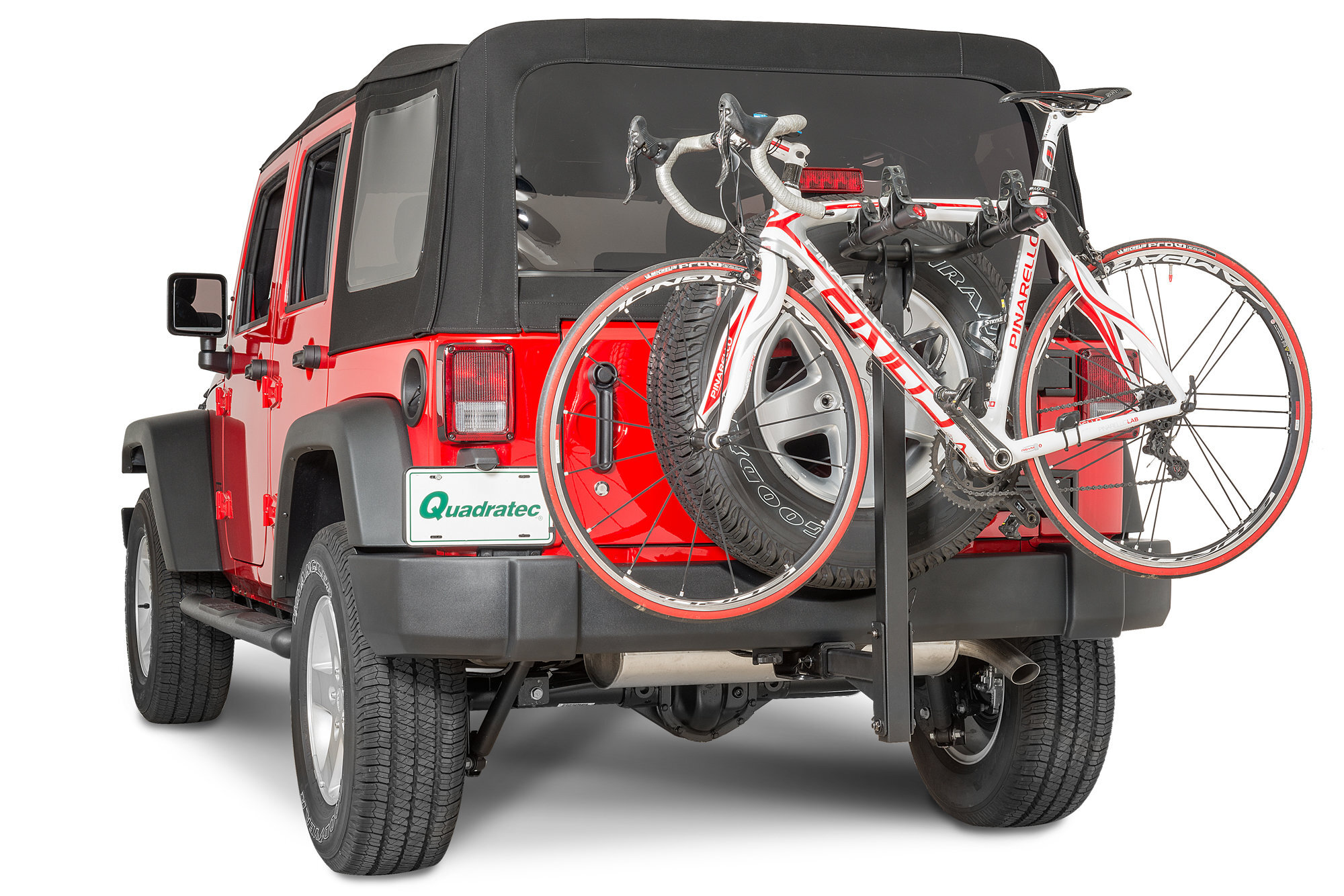 Quadratec 2 Bike Folding Bike Rack for 2" Receiver Hitch