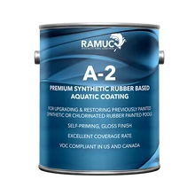 RAMUC A-2 RUBBER BASE DAWN BLUE 5 GALLON POOL PAINT