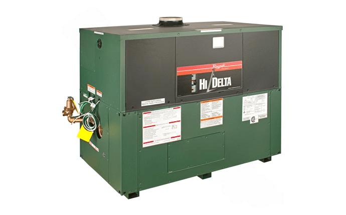 Raypak 009350 Hi Delta P-302B Natural Gas Heater with G12 Control 300K BTU