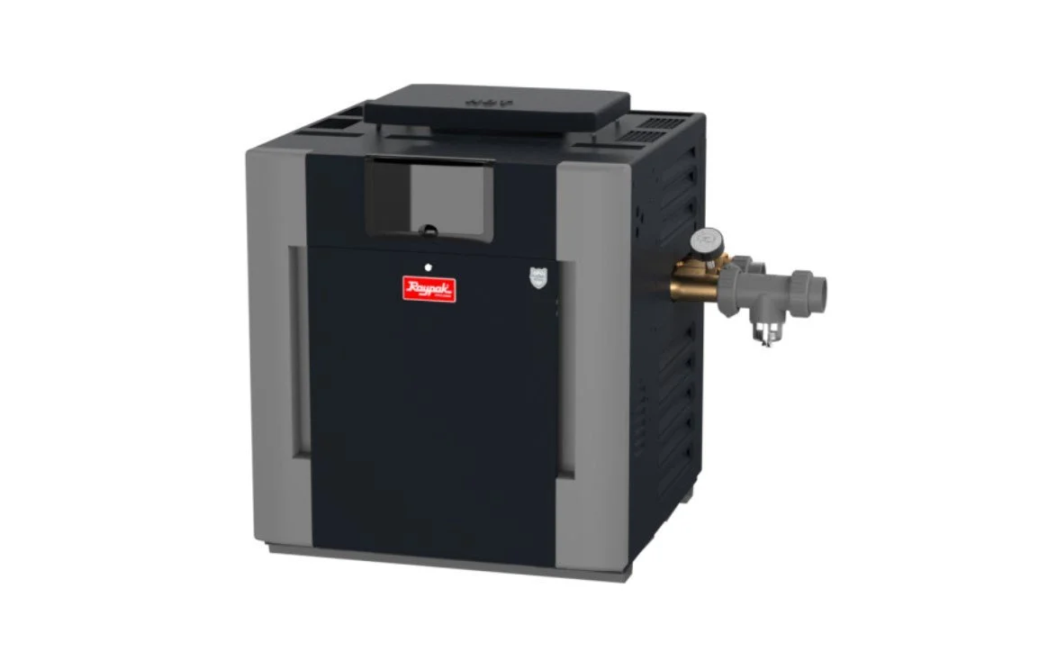 Raypak 017706 Raypak 267A Low NOx Digital Gas Heater #26 with Bronze Headers