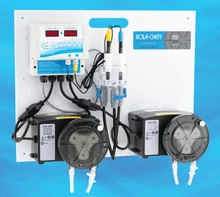 Rola-Chem – Ready to Mount Digital pH/ORP Chemical Controller System With Two 12 GPD Pro Series 300 Pumps – 554503
