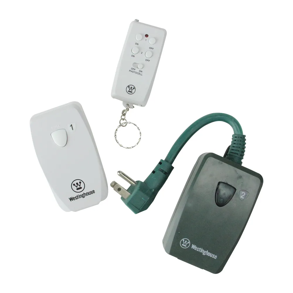 3-Piece Indoor/Outdoor Westinghouse Wireless Remote Control and Timer Combo Pack