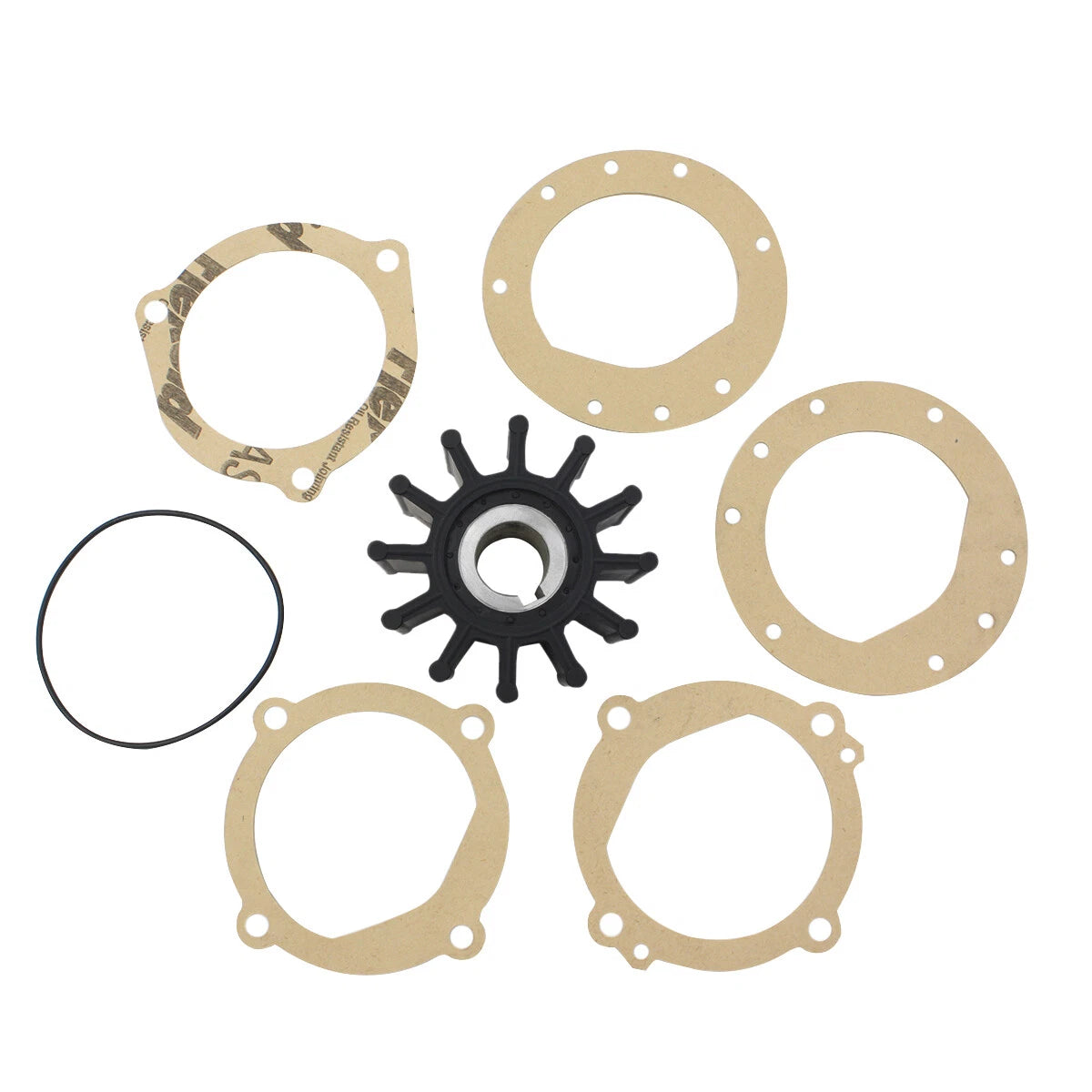 Flexible Impeller for Onan MDL4 20KW Engine Cooling Water Pump (132-0117, 132-0317)