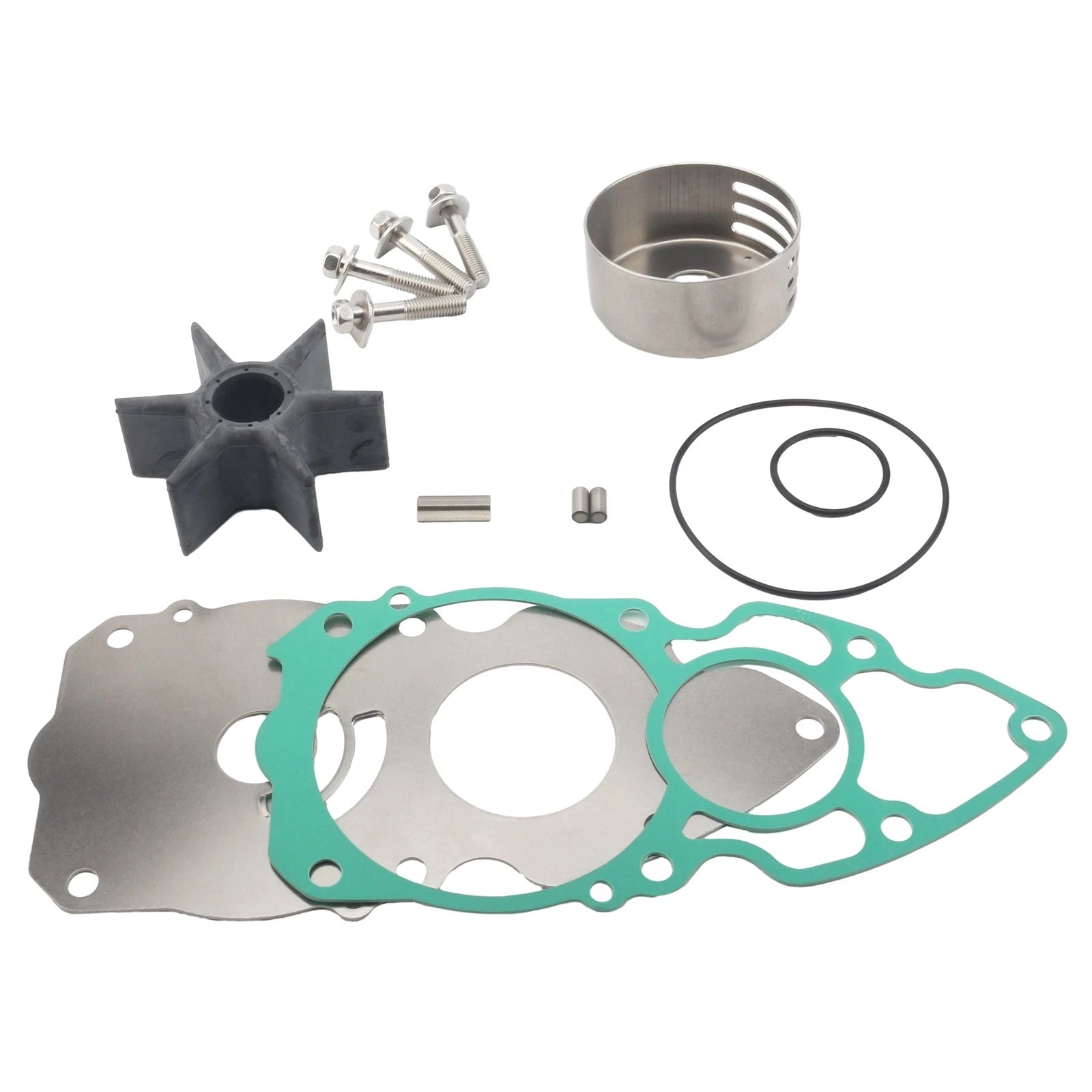 Water Pump Repair Service Kit for Yamaha Outboard (6AW-W0078-00, 6AW-W0078-01)