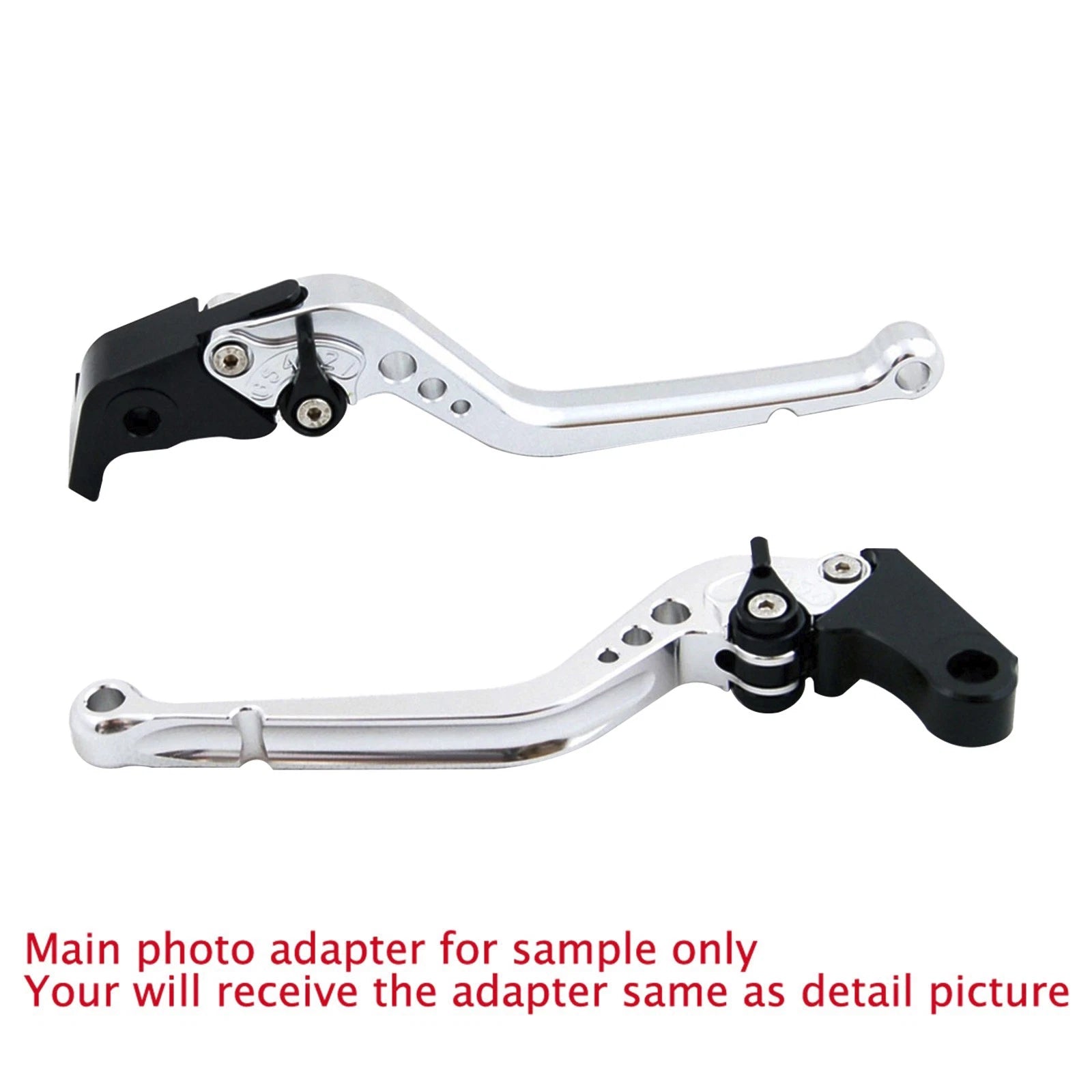 Long Clutch Brake Lever for Yamaha XMAX 300 (2023–2025) Silver