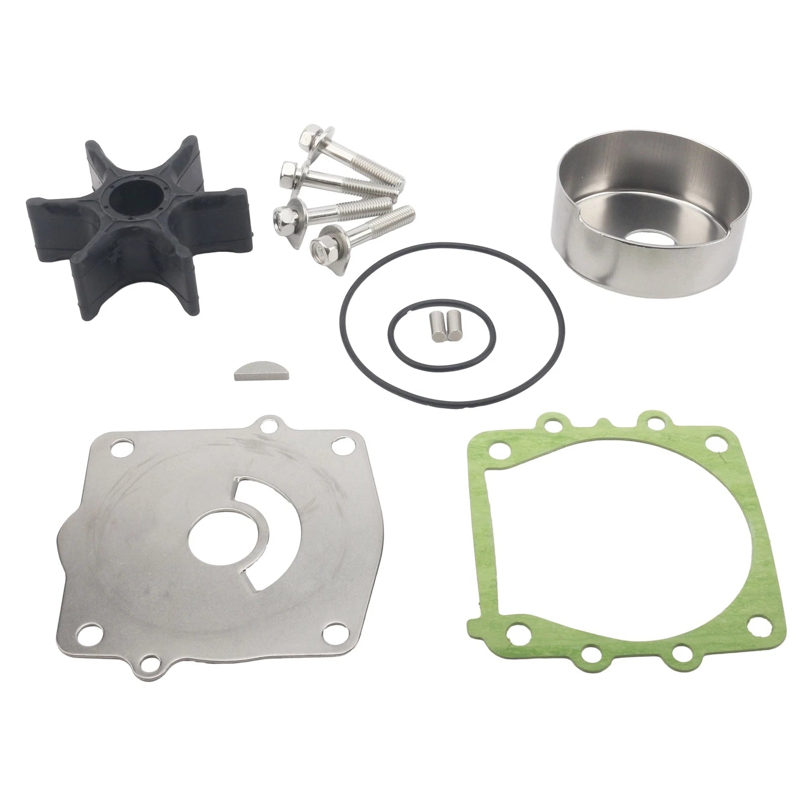 Water Pump Repair Service Kit for Yamaha Outboard (6G5-W0078-A1, 6G5-W0078-01)