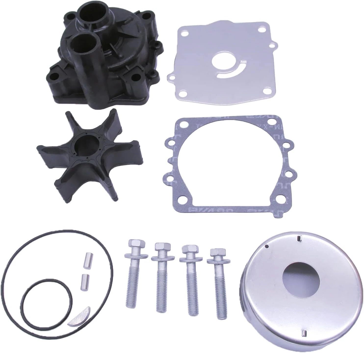 Water Pump Rebuild Kit for Yamaha 115HP 130HP C115 L130 (18-3373, 6E5-W0078-00)