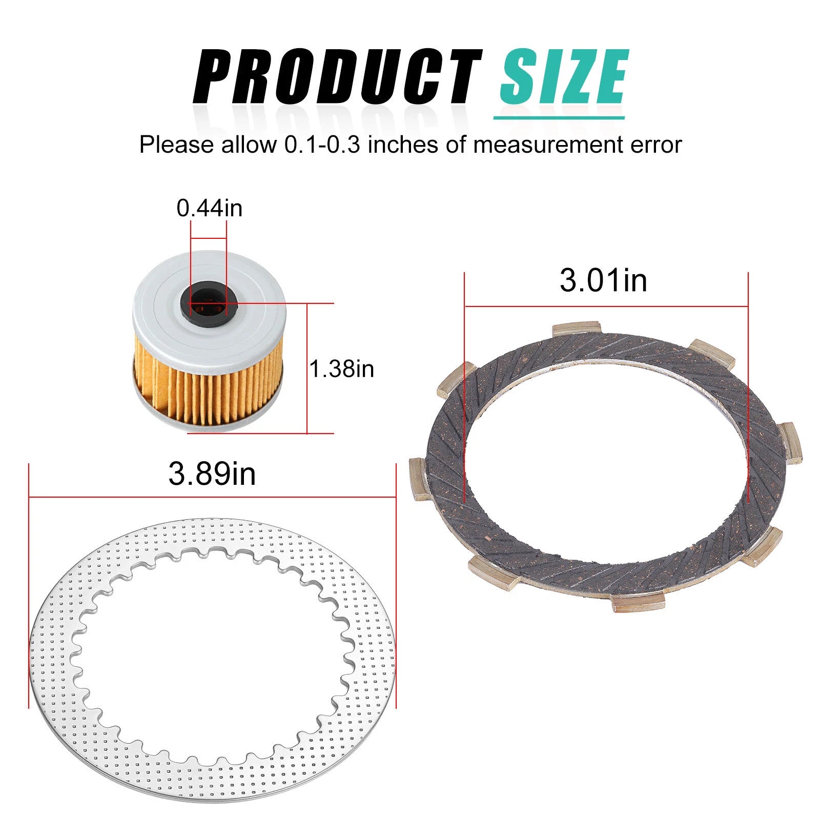 Heavy Duty Clutch Kit for Kawasaki KLX110 (2002–2024) - Gasket, Springs, Oil Filter