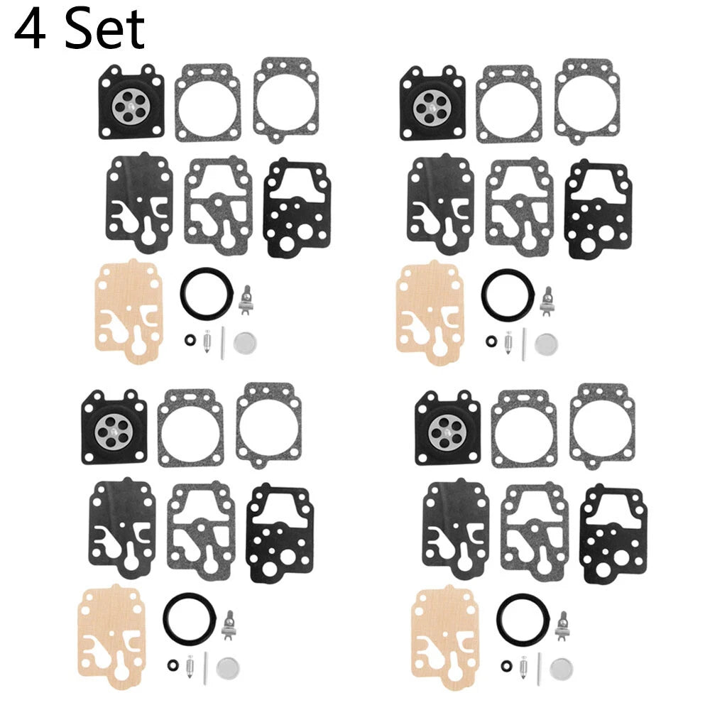 Set of 4 Carburetor Gasket Repair Kit for Walbro K20-WYJ Honda GX25 GX35