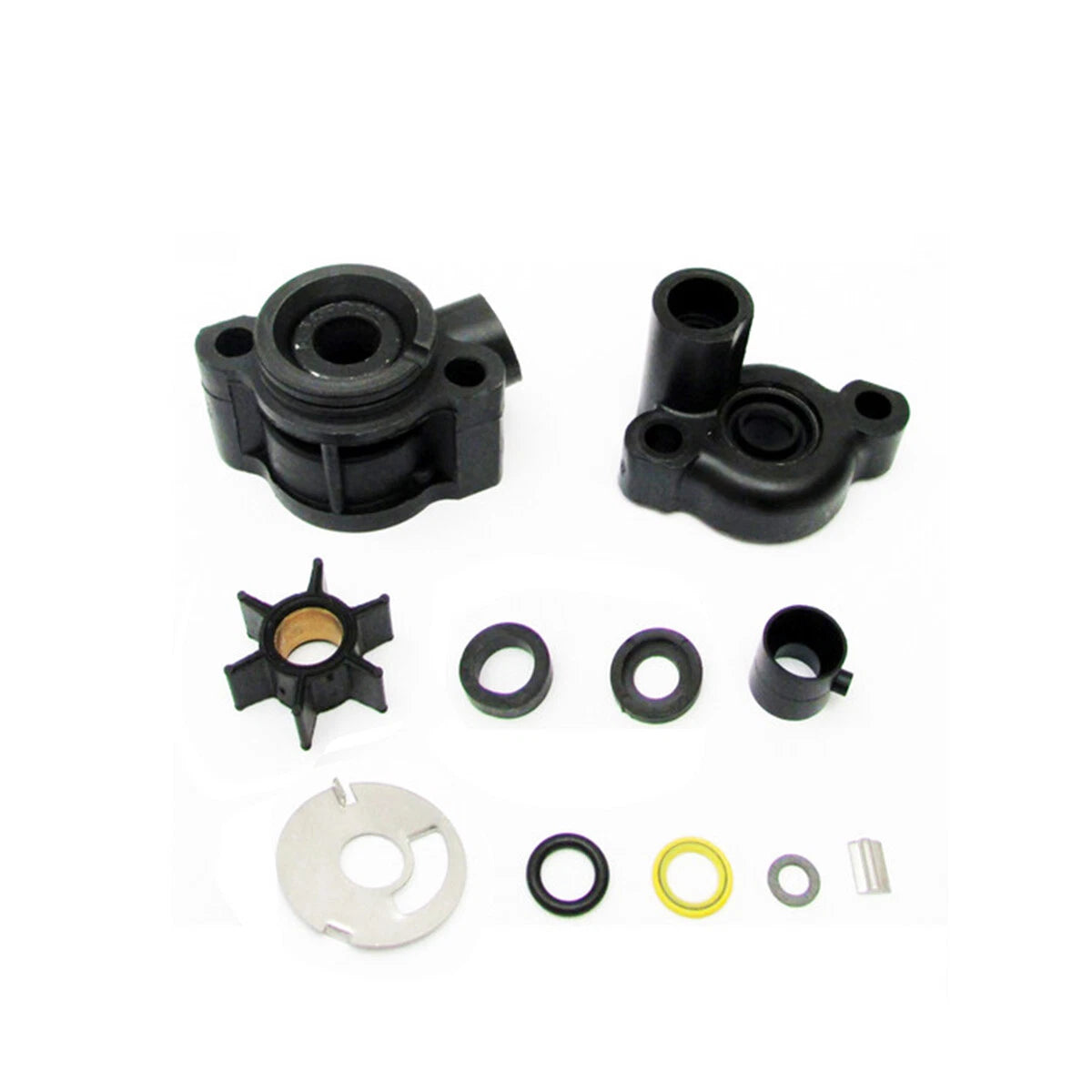 Water Pump Impeller Kit for Mercury 4 4.5 7.5 9.8 HP (46-70941A3, 18-3446)