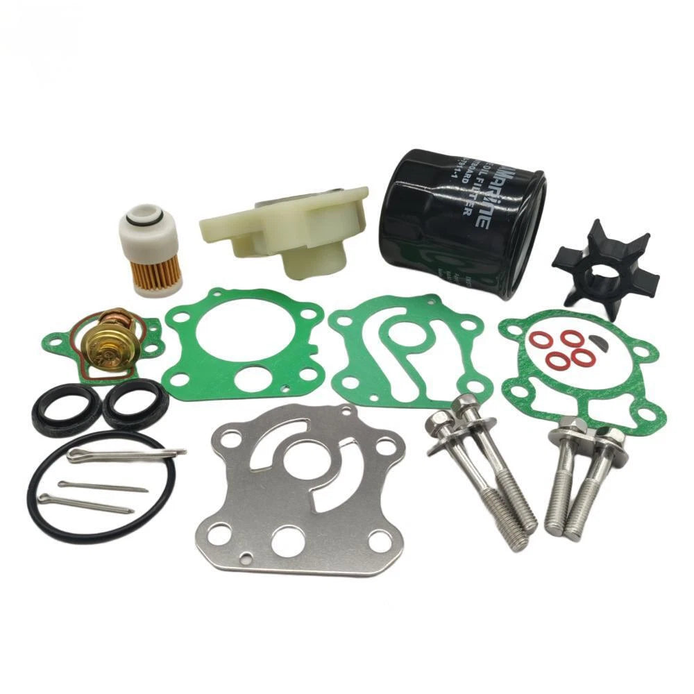 Maintenance Service Kit for Yamaha 50HP F50B Outboard (6H3-W0078-01, 66M-12411-01)