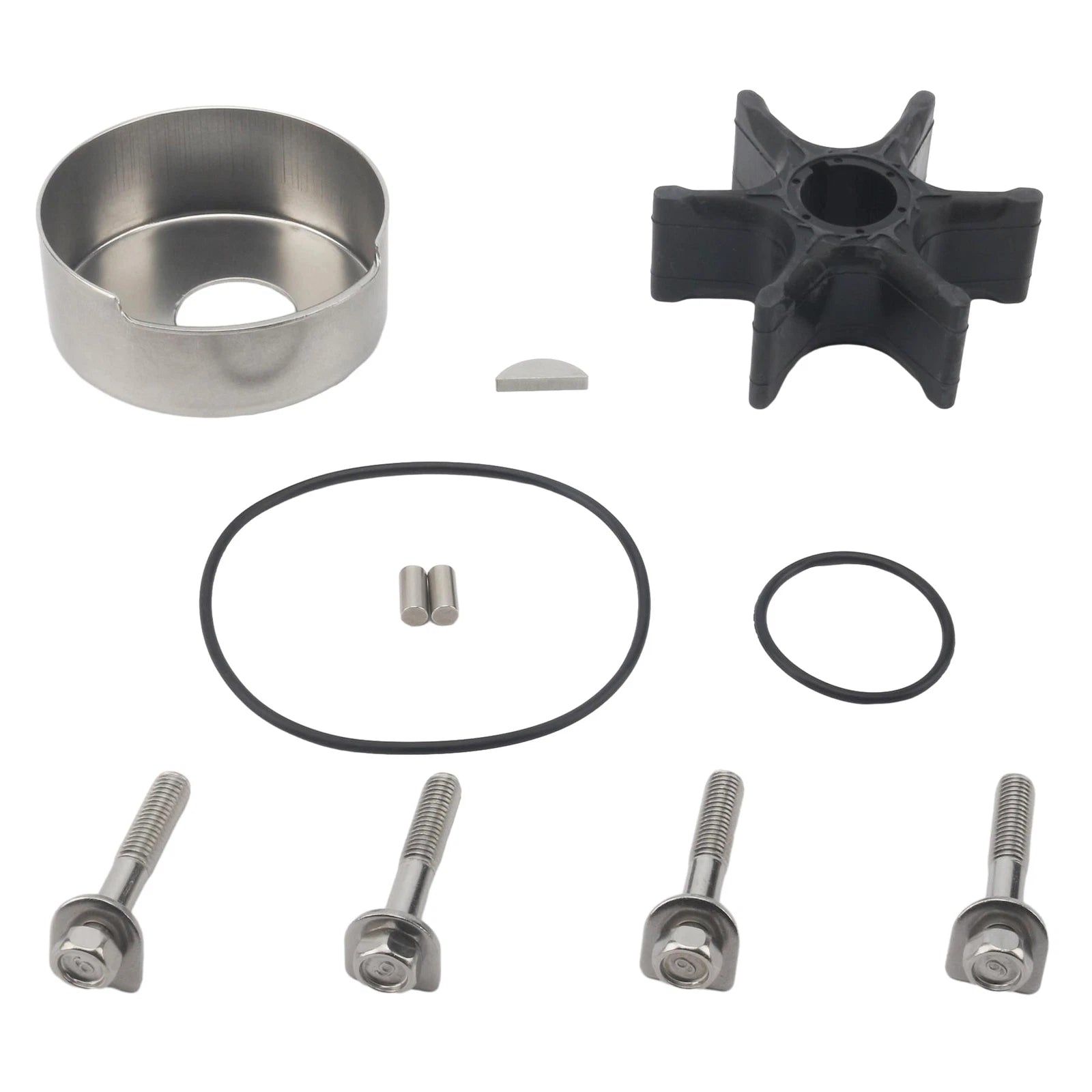 Water Pump Repair Service Kit for Yamaha Outboard (6CB-W0078-00, 6CBW007800)