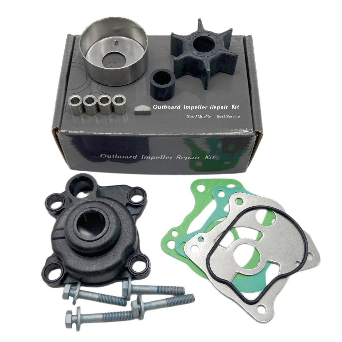 Water Pump Impeller Kit for Honda BF25A BF25D BF30A BF30D (06193-ZV7-020)