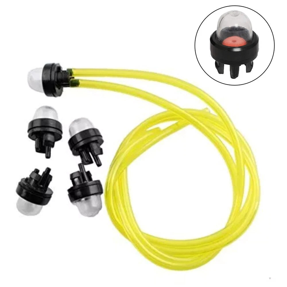 5Pcs Primer Bulb 2 Feet Fuel Line For McCulloch STIHL MS192C MS211C MS230 MS250