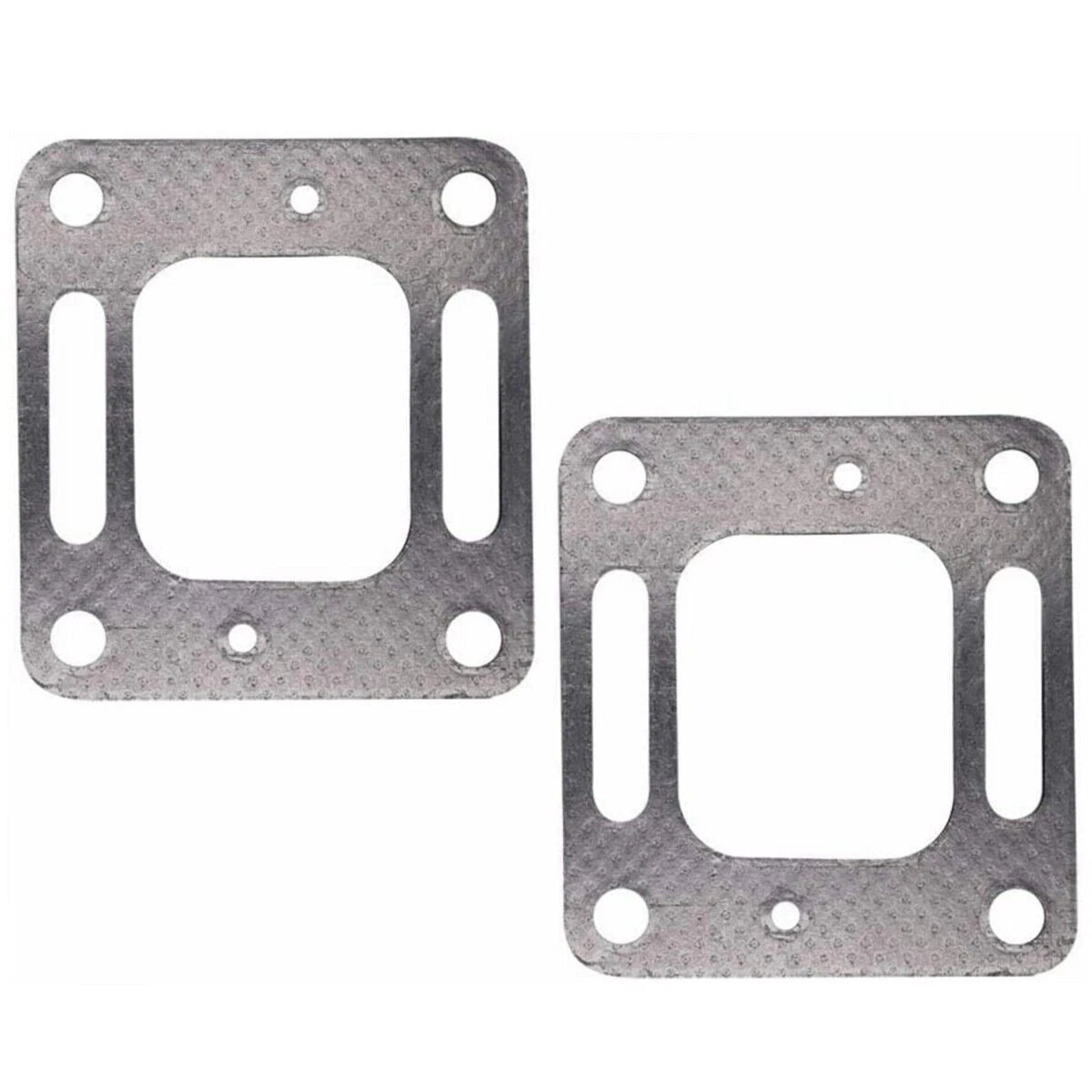 Set of 2 Exhaust Center Riser Elbow Manifold Gaskets for Mercruiser 4.3 5.0 5.7 350
