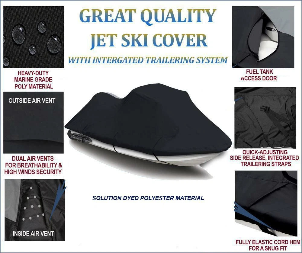 Heavy Duty Trailerable Cover for Sea Doo JetSki GSI GSX GS (1996–2001)