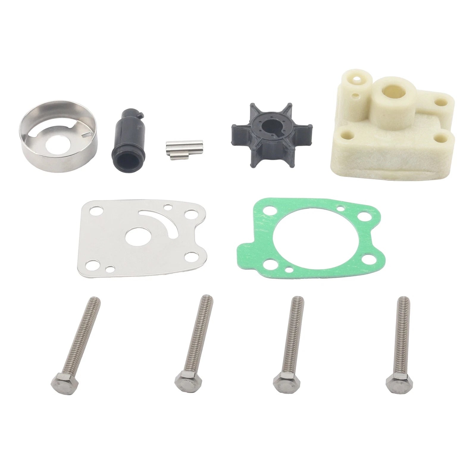Water Pump Repair Service Kit for Yamaha Outboard (6BX-WG0078-00, 6BX-WG078-00)