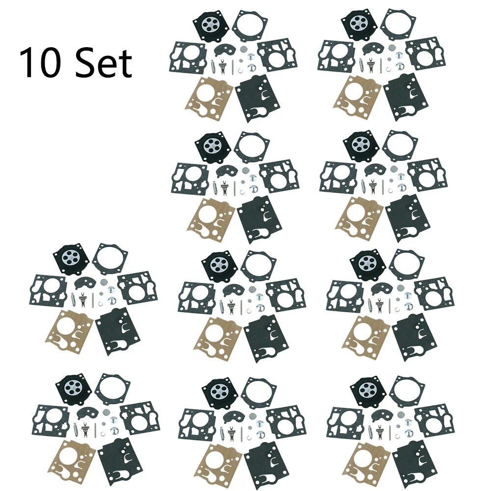 10x Carburetor Rebuild Kit For McCulloch Mac Promac 700 8200 PM 10 10-10 K10-SDC