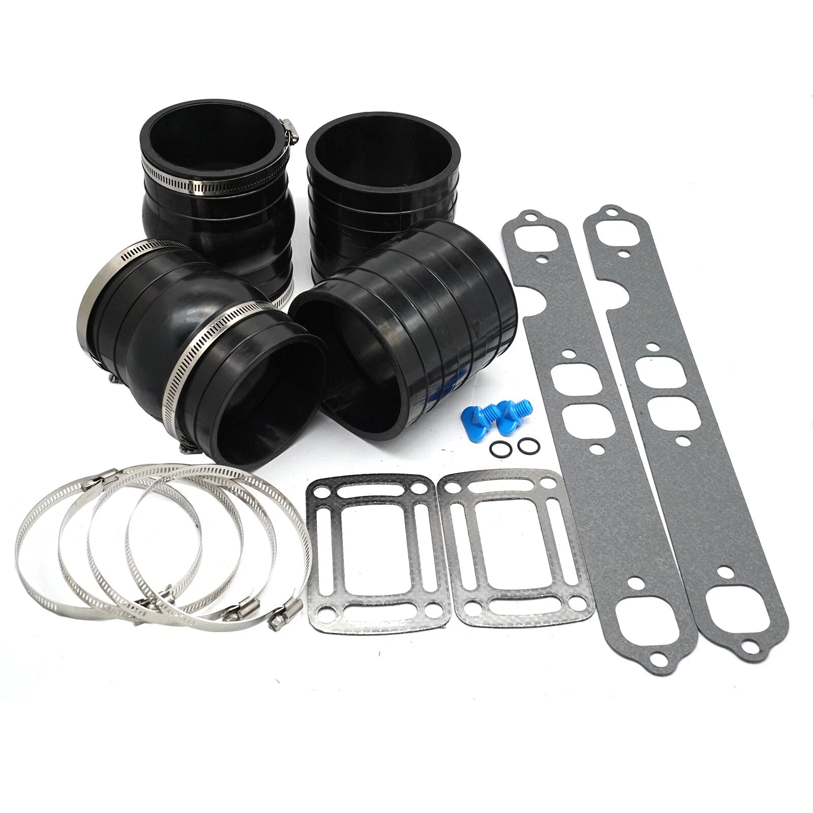 Exhaust Manifold Bellow Repair Kit W/Gasket for OMC 5.0L 5.7L V8 (3852696)