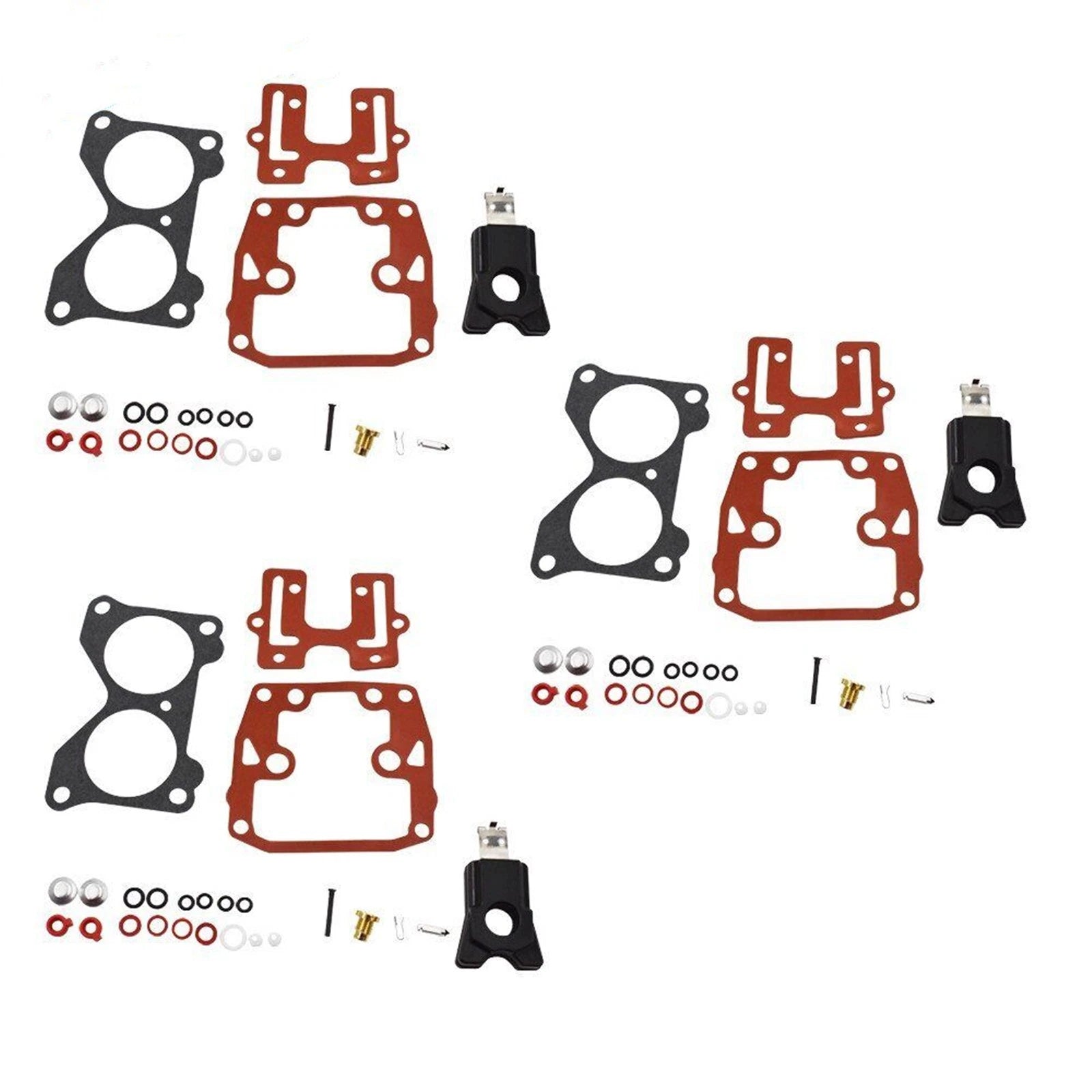 3Pcs Carb Repair Kit 439076 for Johnson Evinrude Carburetor (BRP/OMC)