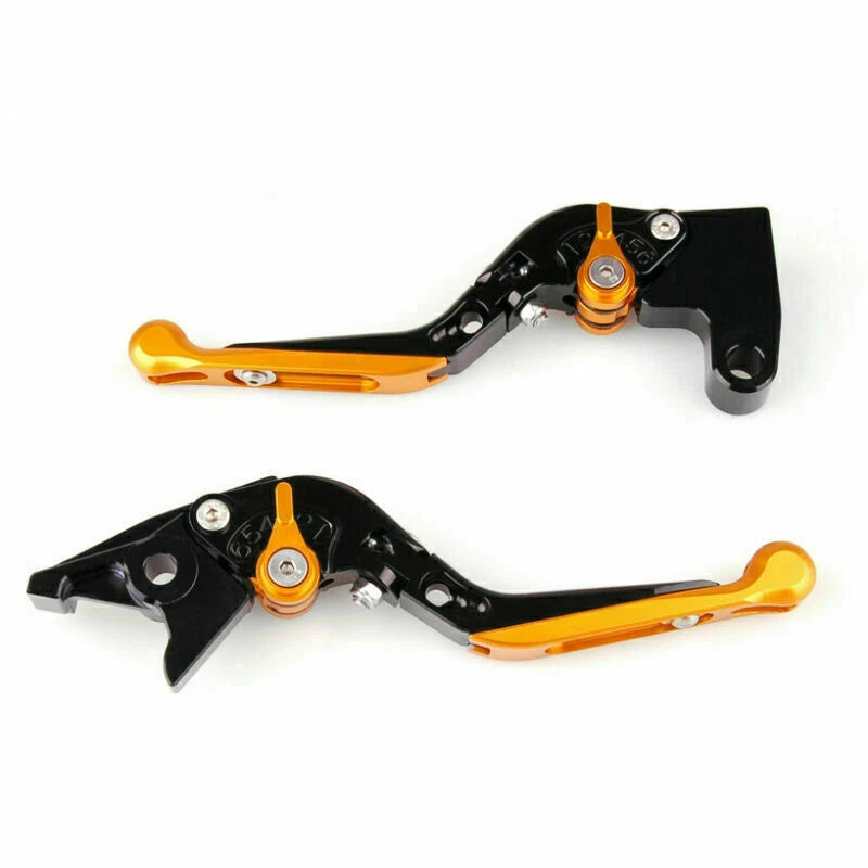 Adjustable Folding Brake Clutch Levers for Suzuki GSXR1300 (2008–2014)