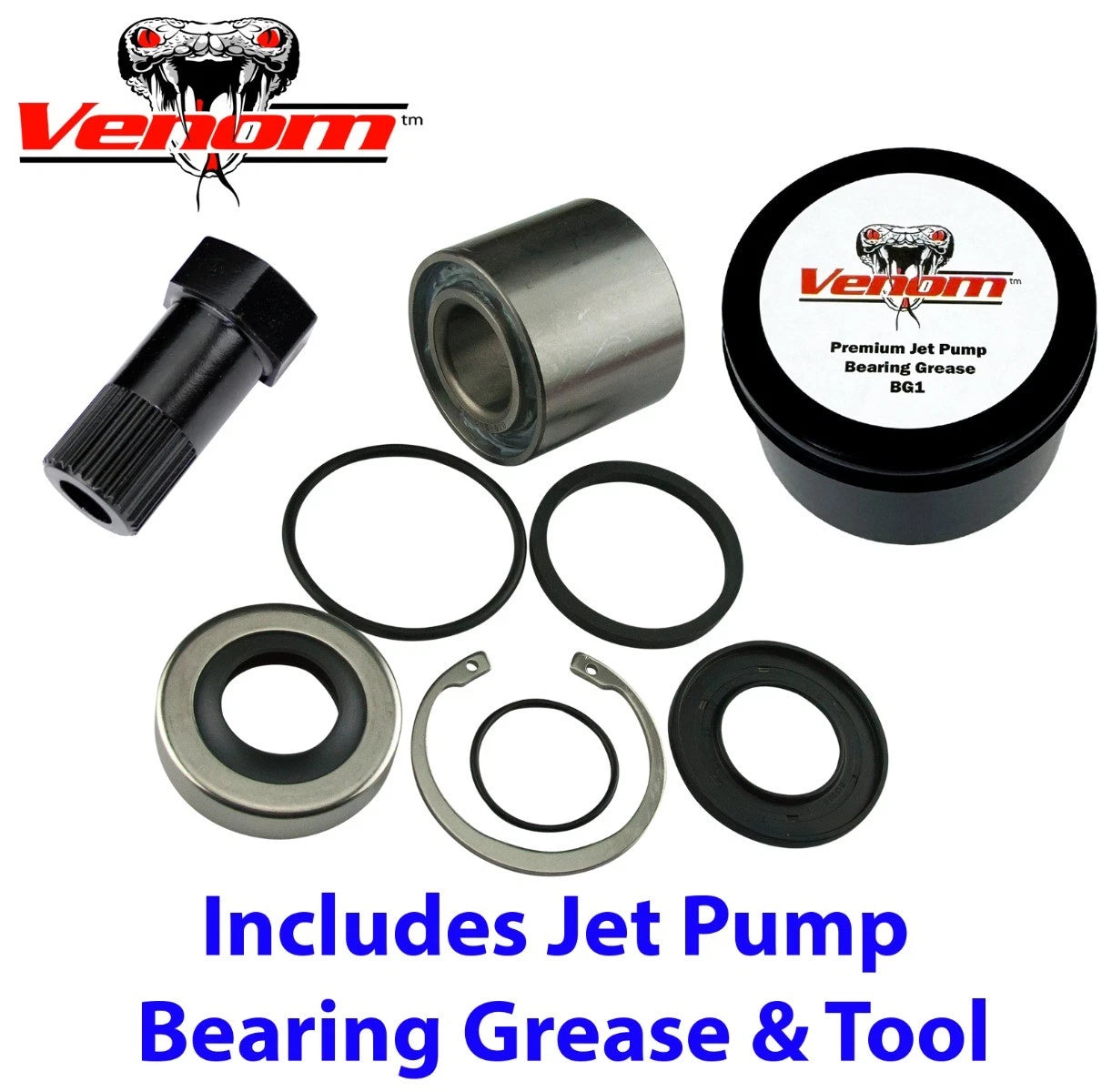 GTX 215 Jet Pump Rebuild Kit for SeaDoo 4-Tec (2009) - Grease & Impeller Tool