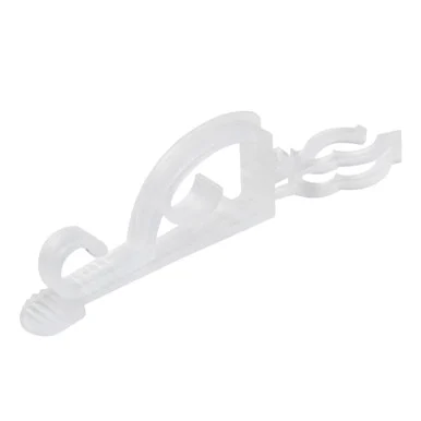 Set of 75 Clear Max Pro Anywhere Christmas Light Clips – 4″