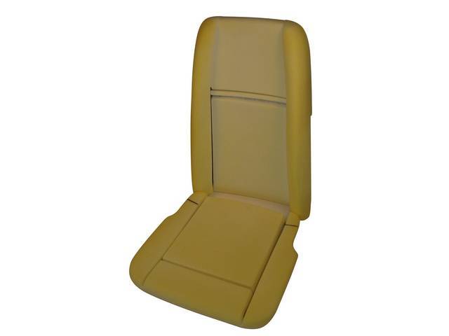 Front Bucket Seat Foam Set, Economy