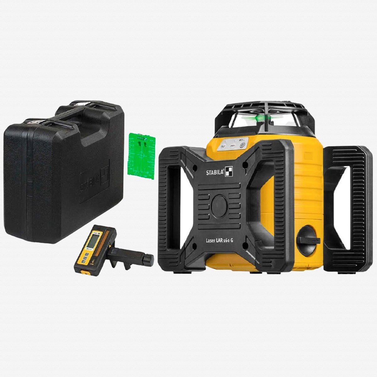 Stabila LAR 160G Rotary Laser Kit, 3 Pieces
