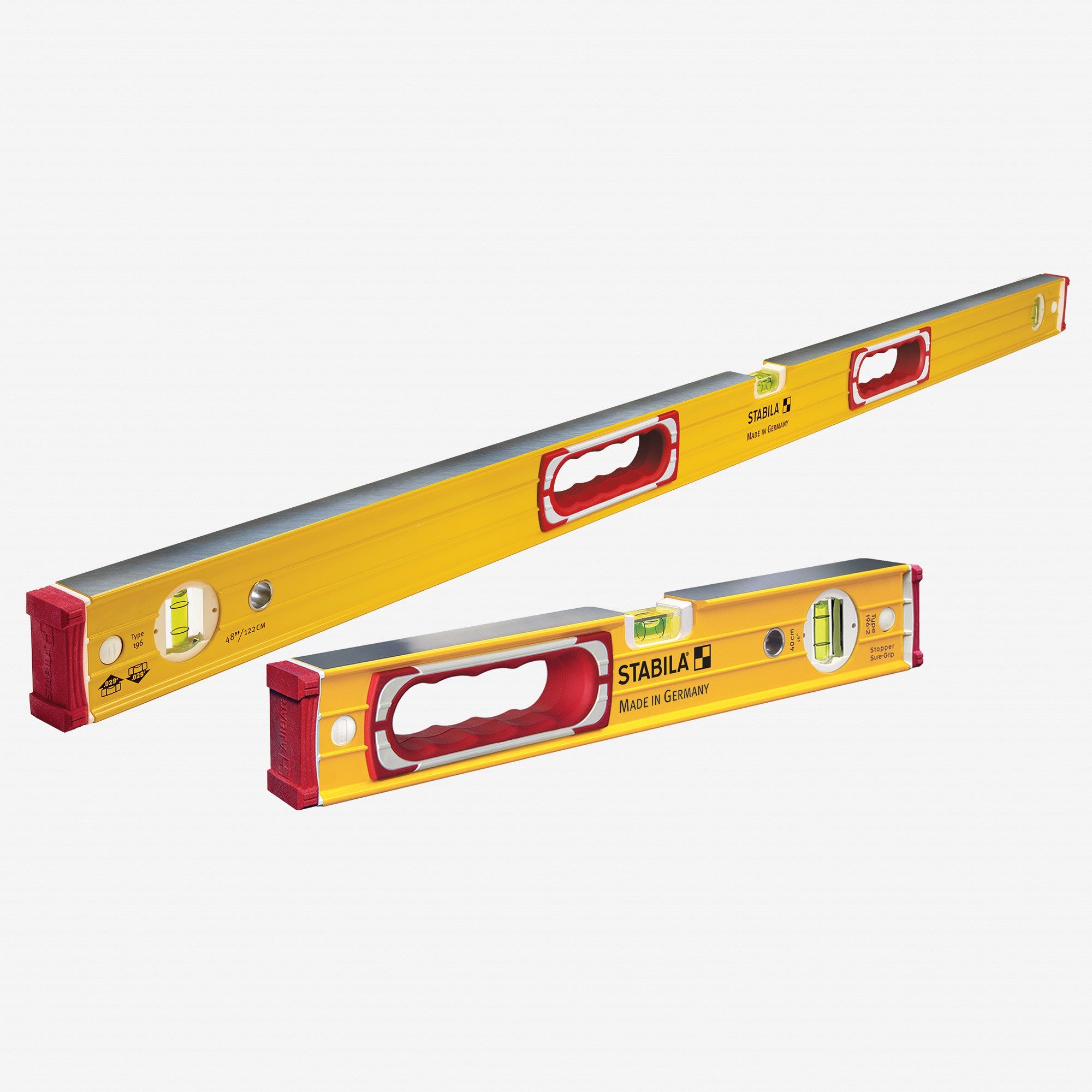 Stabila Type 196 Heavy Duty, 2 Level Set, 48"/16"