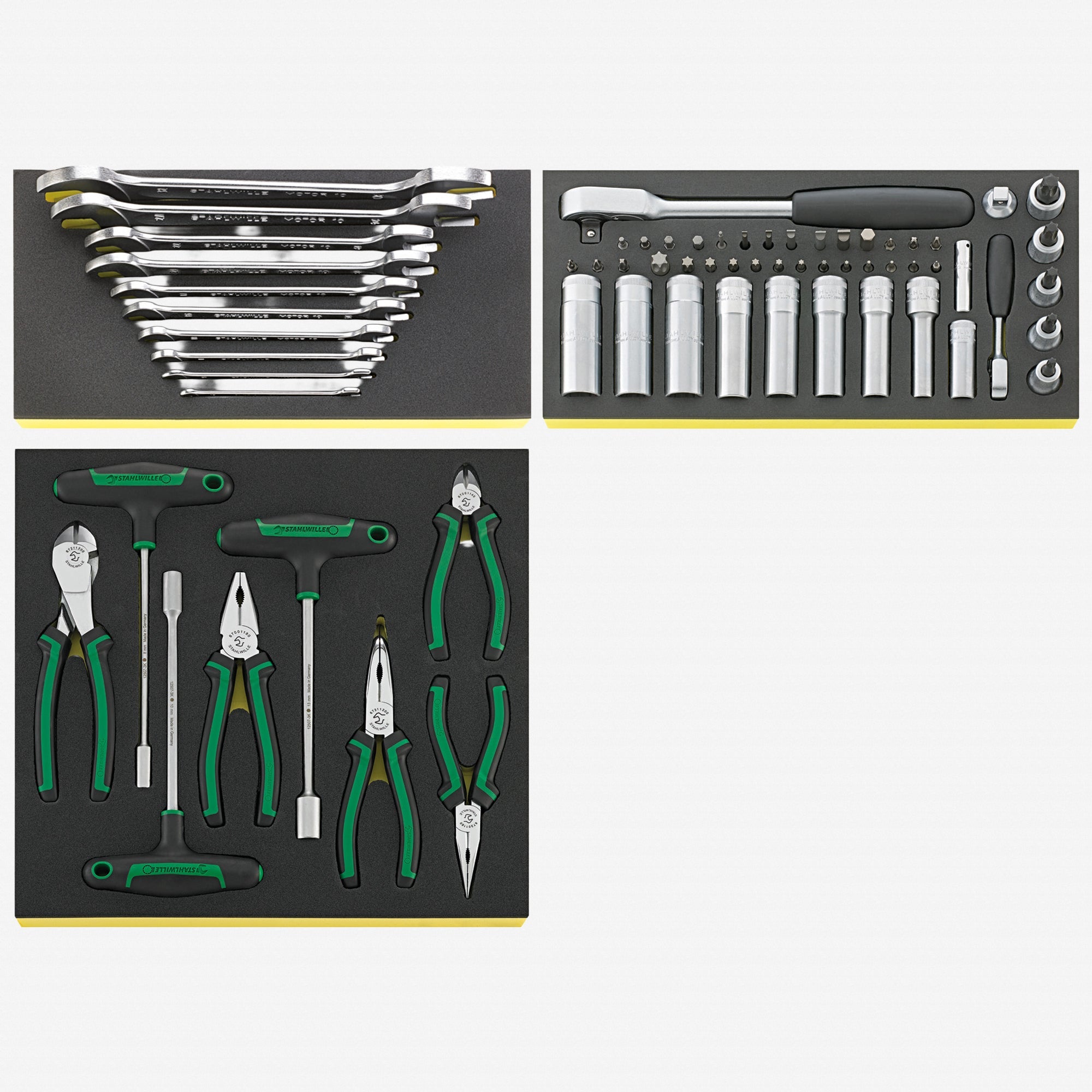 Stahlwille 1120/1 TCS Additional set for VW Car Maintenance, 66 Pieces
