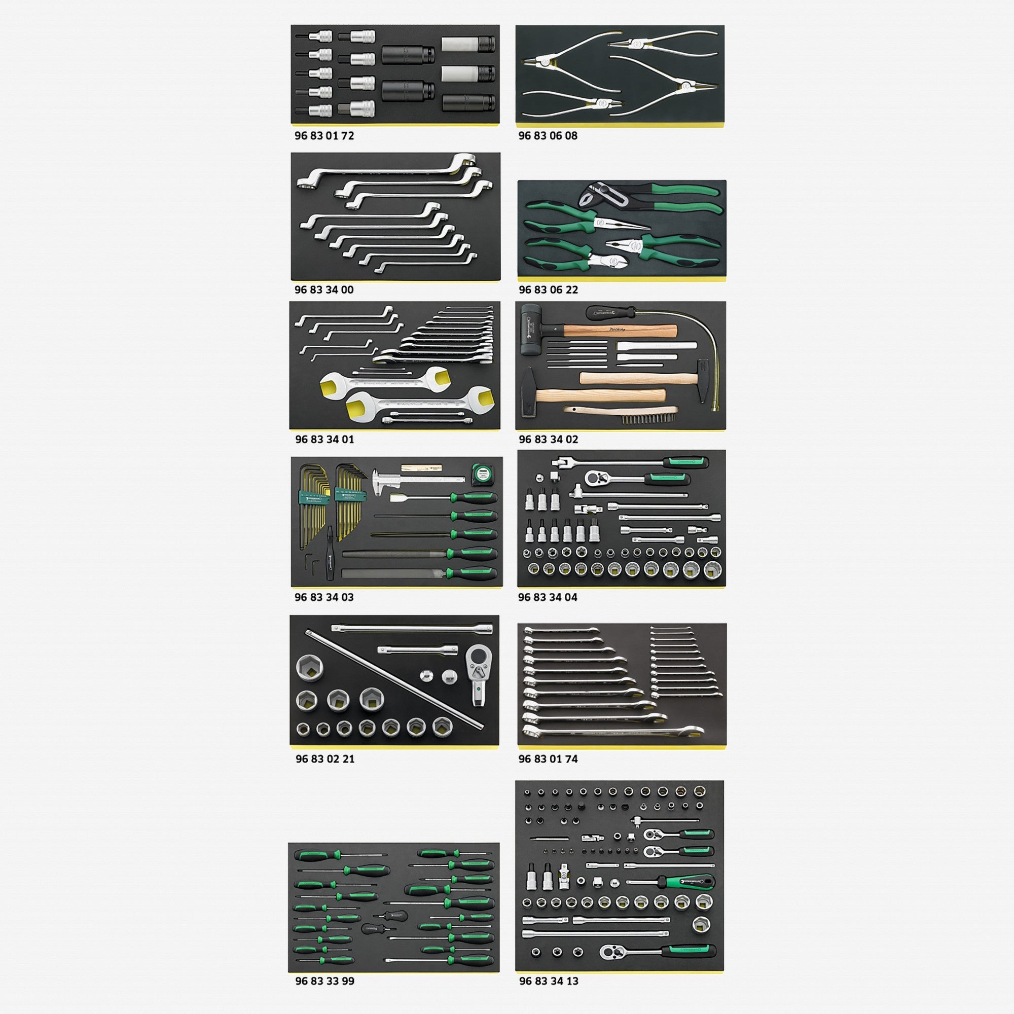 Stahlwille 3022 TCS Tool set for Mercedes-Benz HGVs