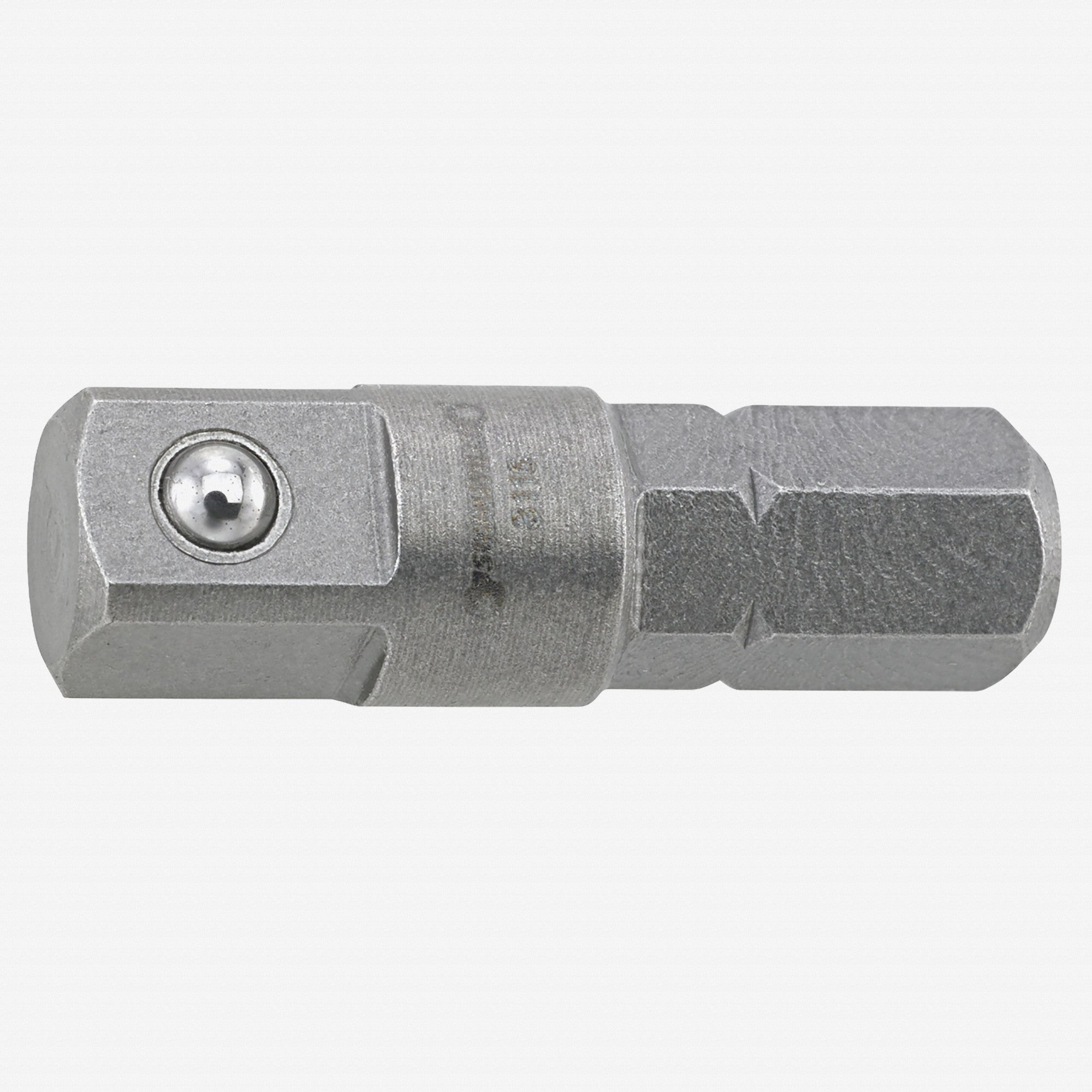 Stahlwille 3115/1 Square Adaptor, 1/4" Hex to 1/4" Square, 25mm