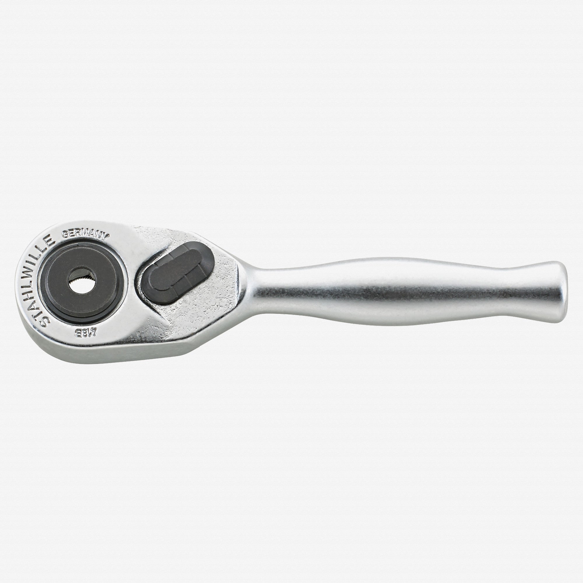 Stahlwille 418B Mini Fine Tooth Reversible Bit Ratchet, 1/4"